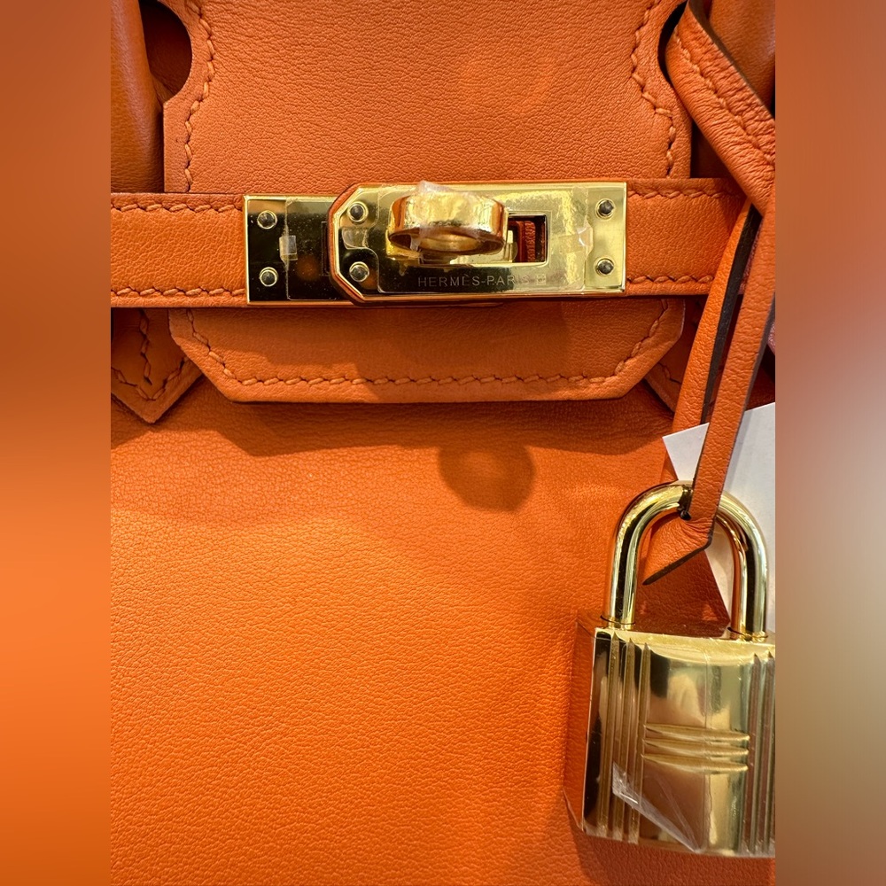 Authentic Hermes 25CM Orange Birkin